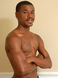 Horny black gay fucked
